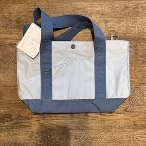 Athleta Blue and White Kids Tote Bag